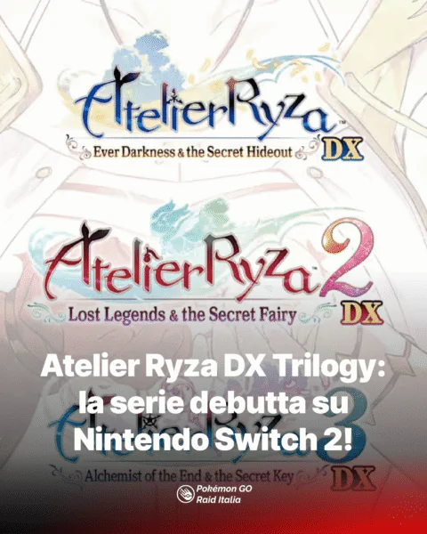 Atelier Ryza DX Trilogy: la serie debutta su Nintendo Switch 2!