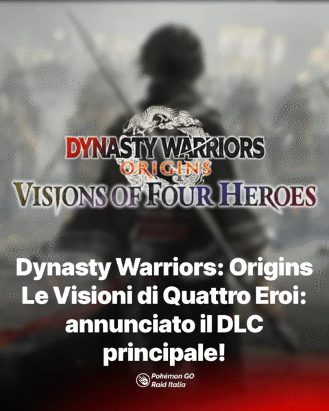 Dynasty Warriors: Origins – Le Visioni di Quattro Eroi: annunciato il DLC principale con Zhang Jiao, Dong Zhuo, Yuan Shao e Lu Bu!