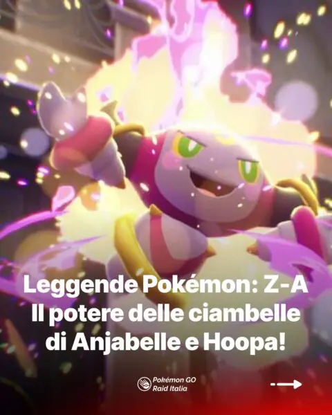 Leggende Pokémon: Z-A – Il potere delle ciambelle di Anjabelle e Hoopa!