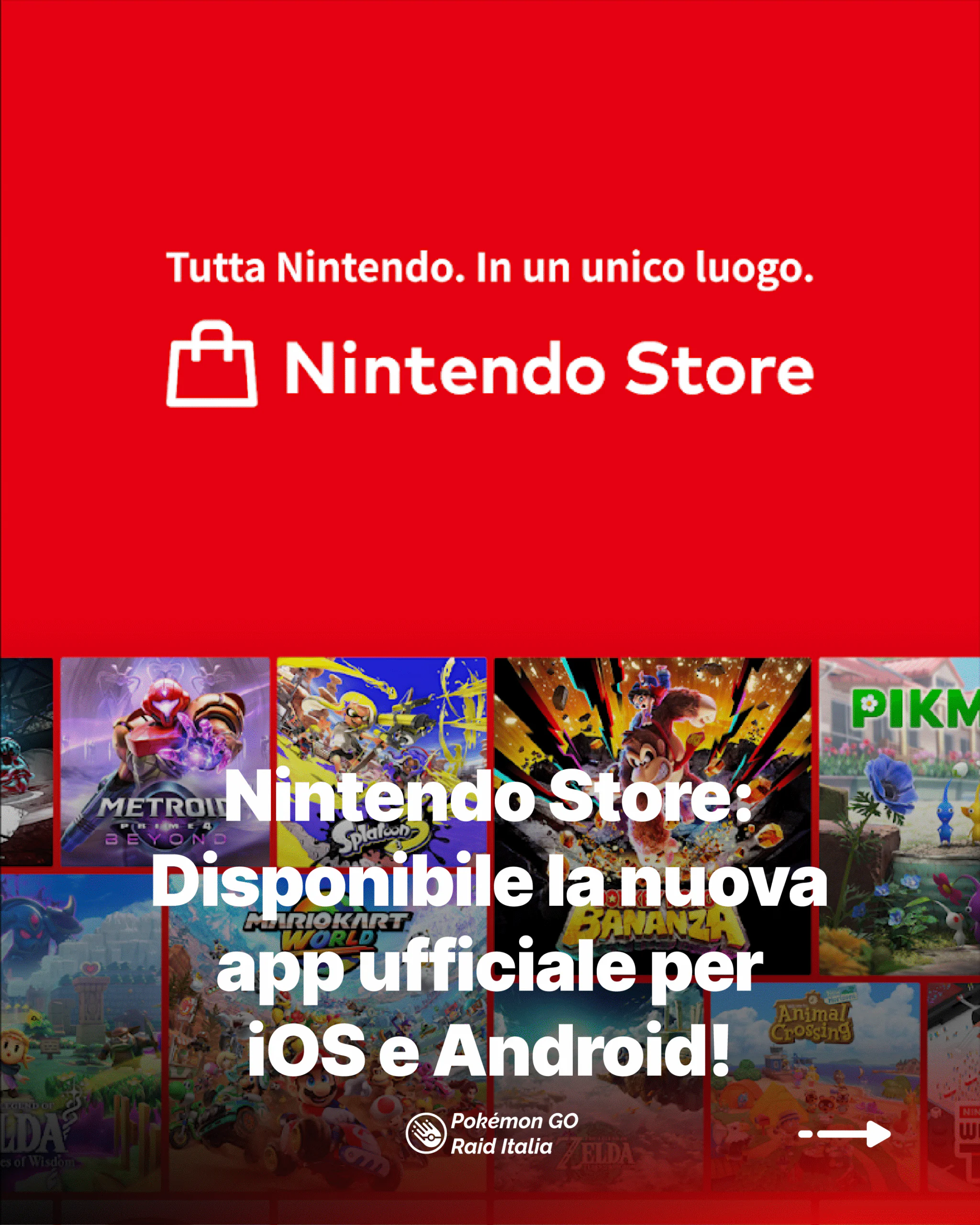 Nintendo Store Disponibile la nuova app ufficiale per iOS e Android!