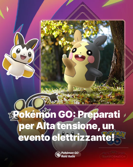 Pokémon GO Preparati per Alta tensione, un evento elettrizzante!