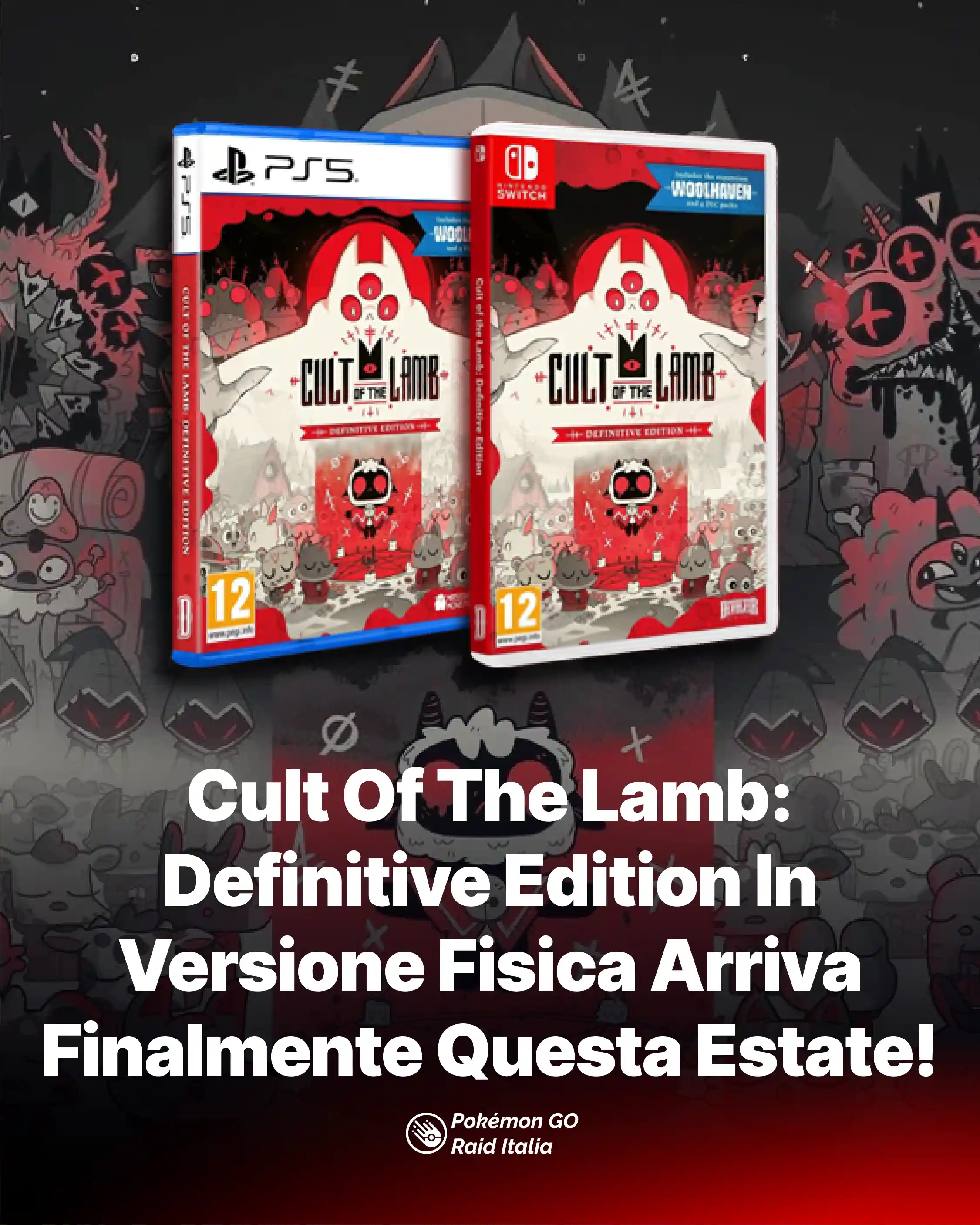 Cult Of The Lamb: Definitive Edition In Versione Fisica Arriva Finalmente Questa Estate!