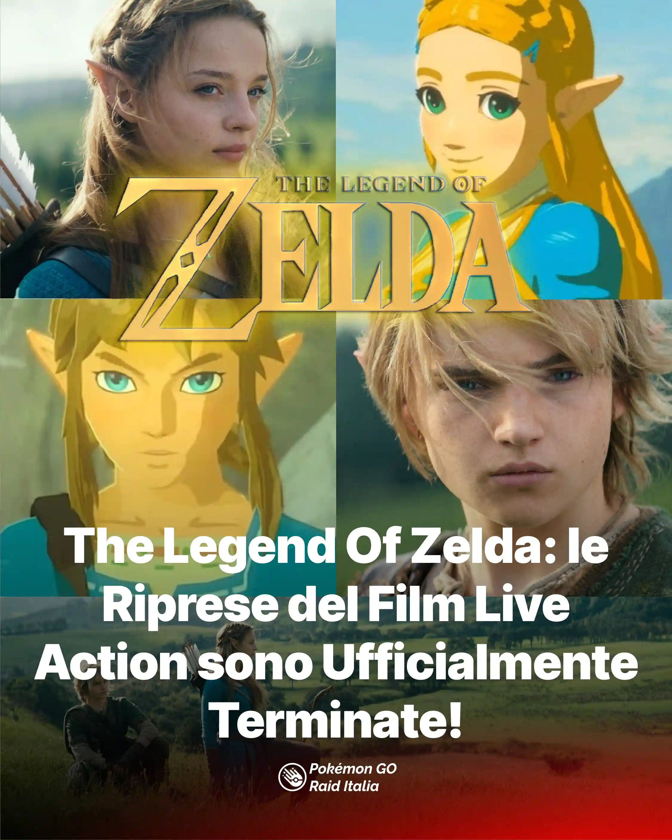 The Legend Of Zelda: le Riprese del Film Live Action sono Ufficialmente Terminate!