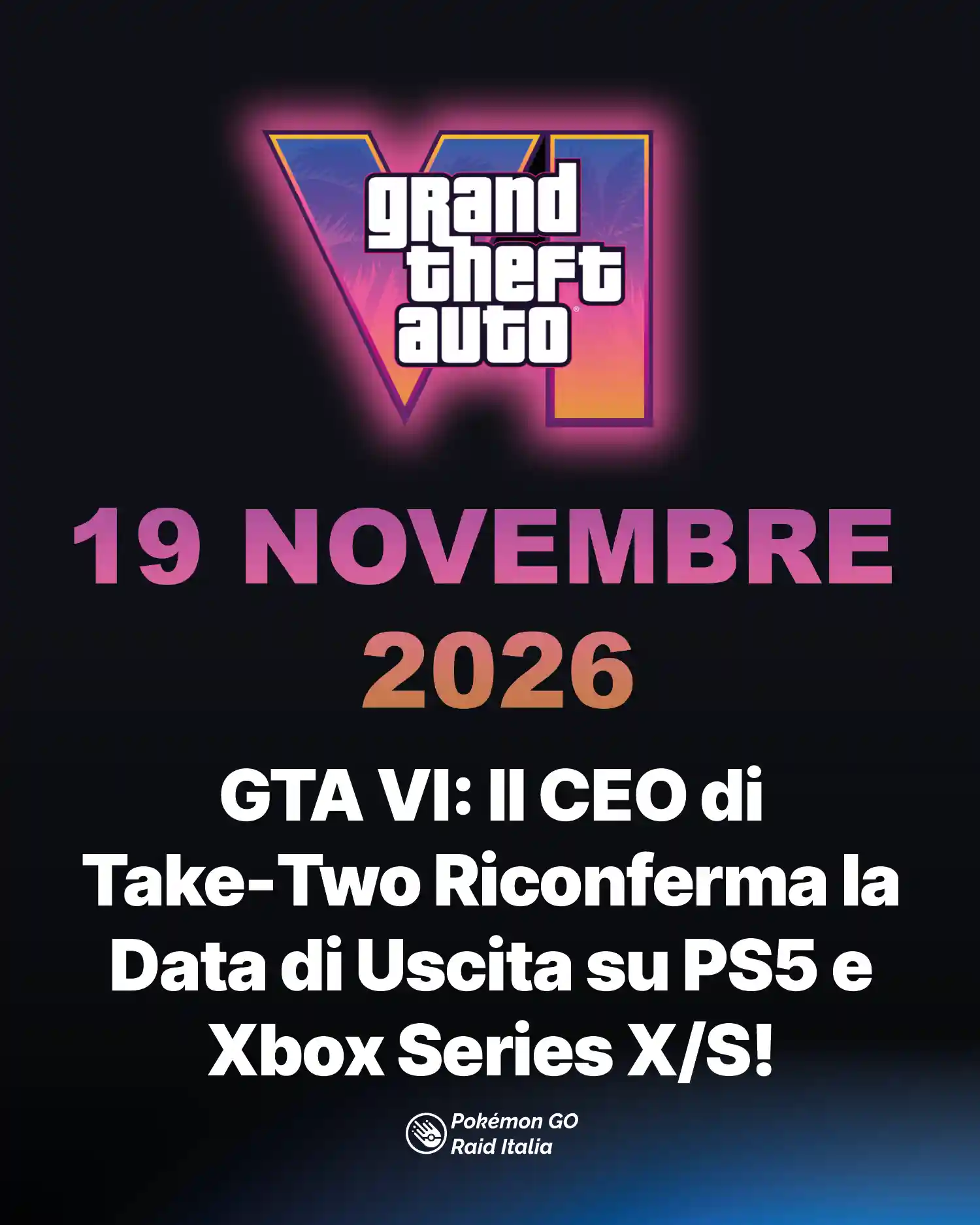 GTA VI: Il CEO di Take-Two Riconferma la Data di Uscita su PS5 e Xbox Series X/S!