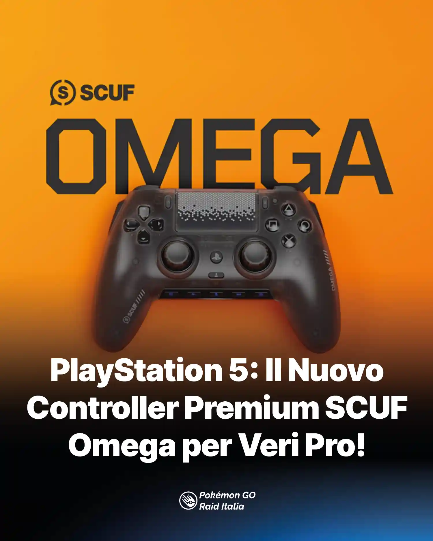 PlayStation 5: Il Nuovo Controller Premium SCUF Omega per Veri Pro!
