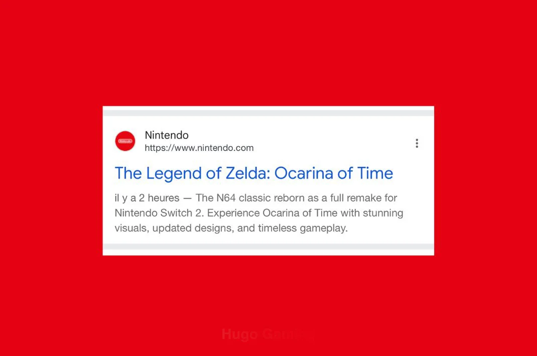 Zelda Ocarina of Time Remake Descrizione Nascosta