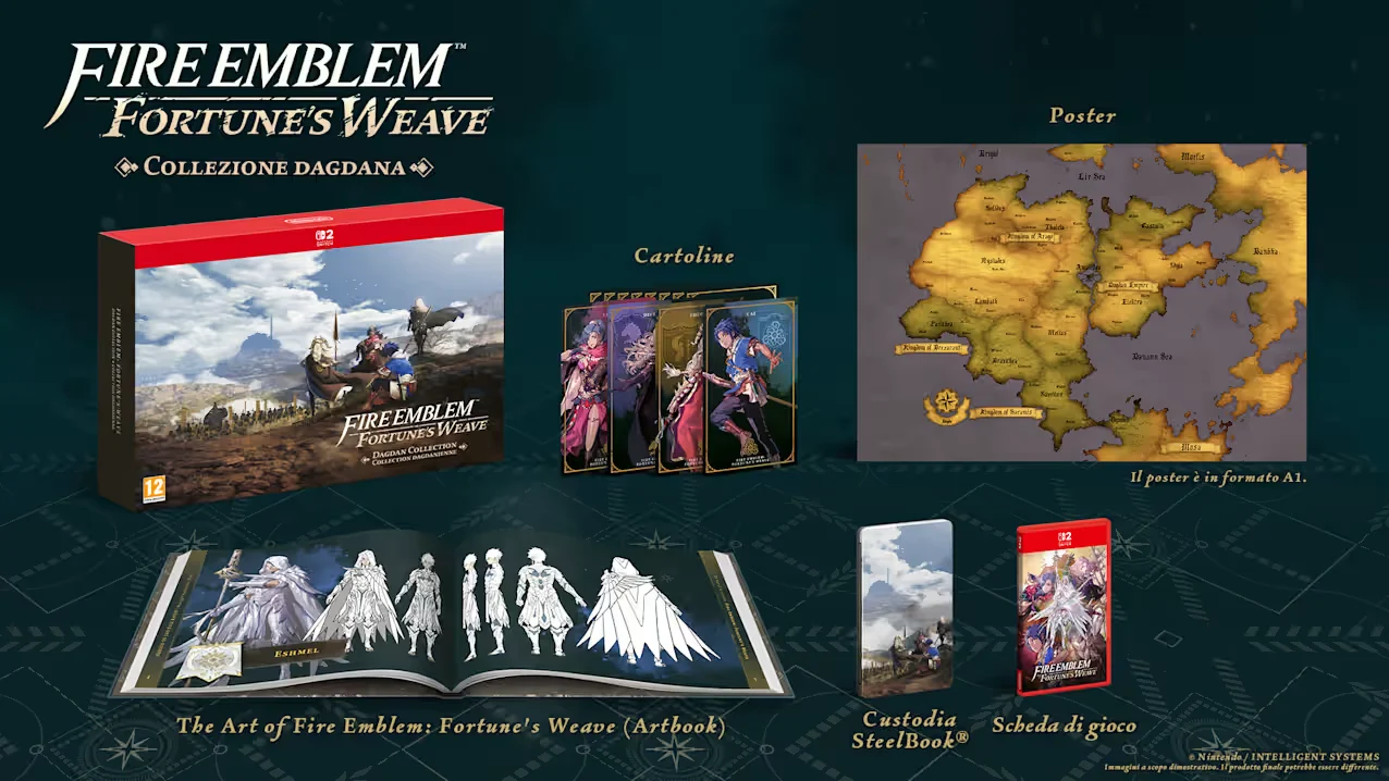Fire Emblem: Fortune's Weave Collezione Dagdana