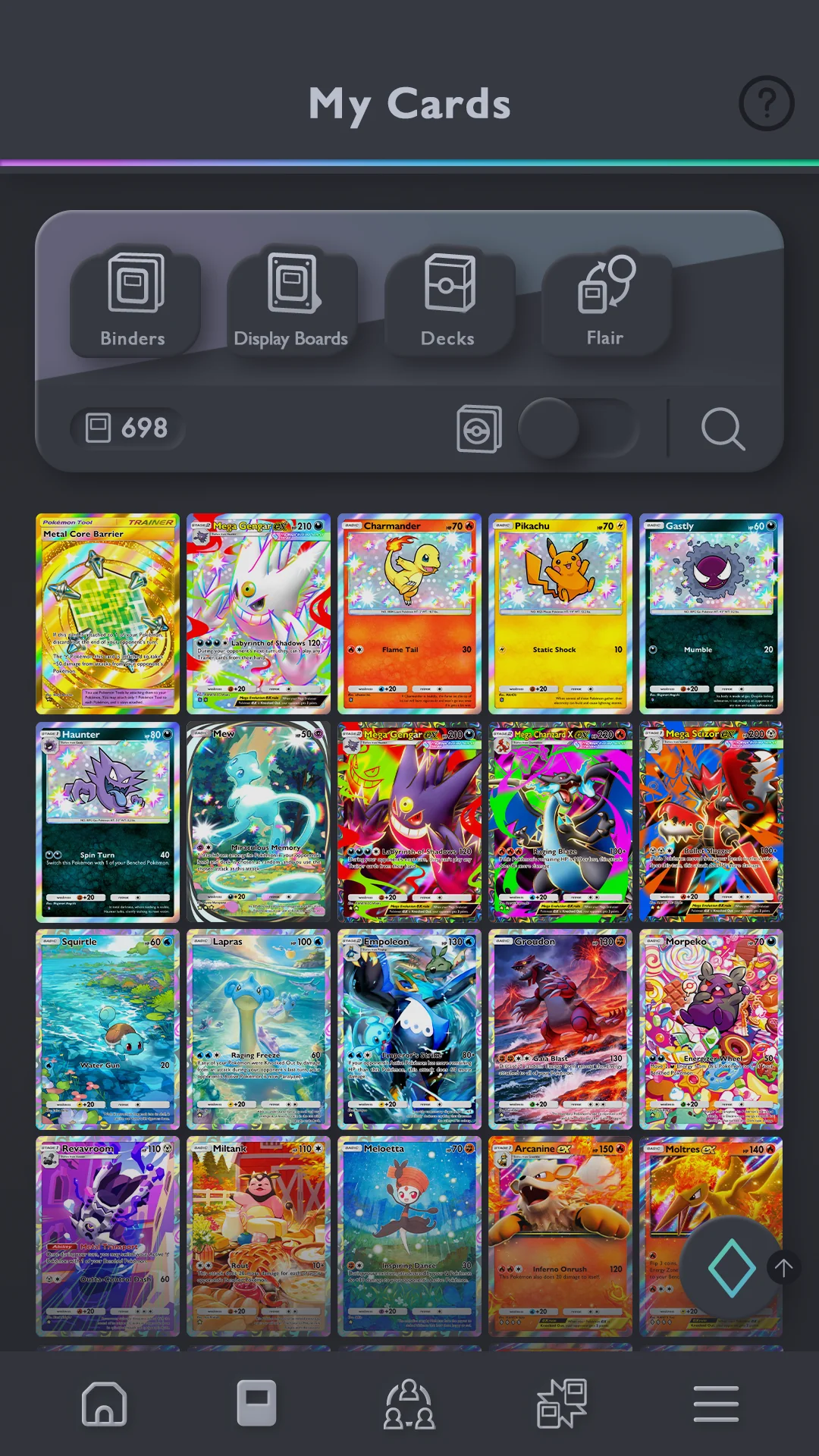 gcc pokèmon poket dark
