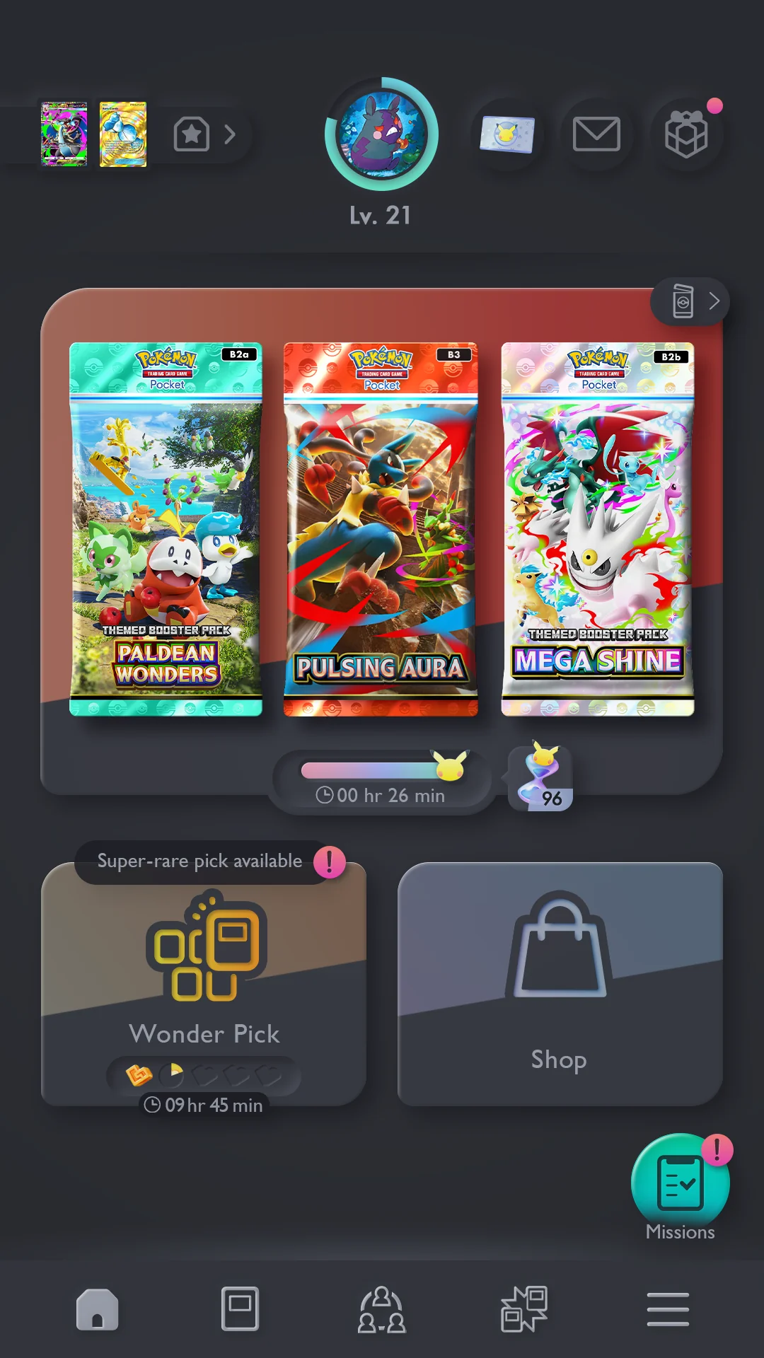 gcc pokèmon poket dark