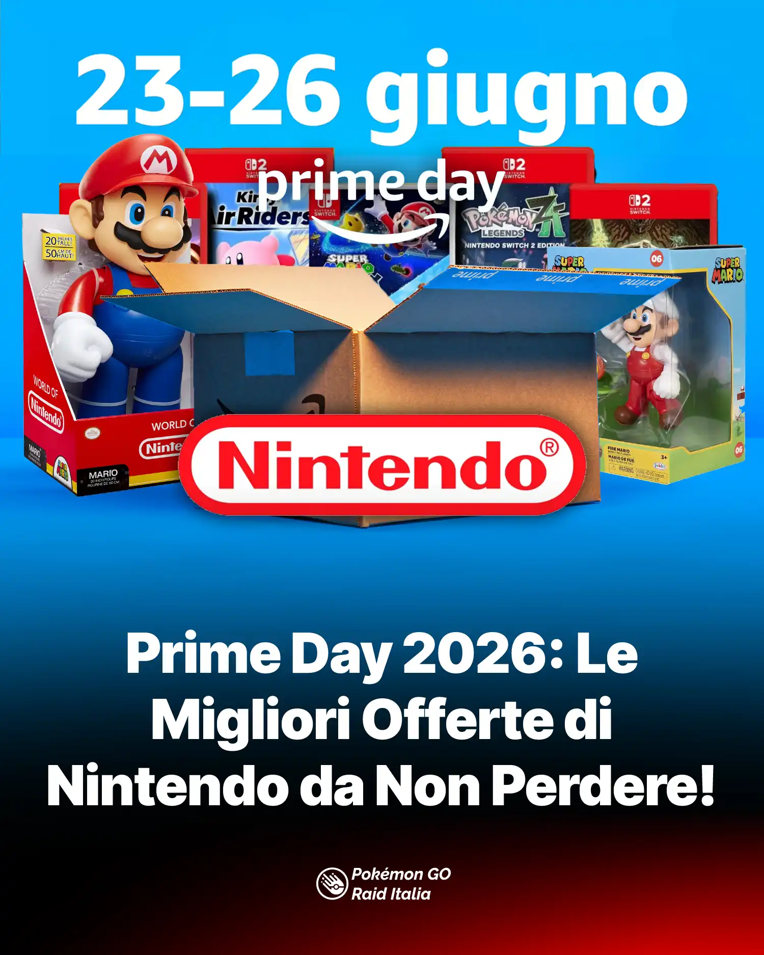Prime Day 2026: Le Migliori Offerte di Nintendo da Non Perdere!