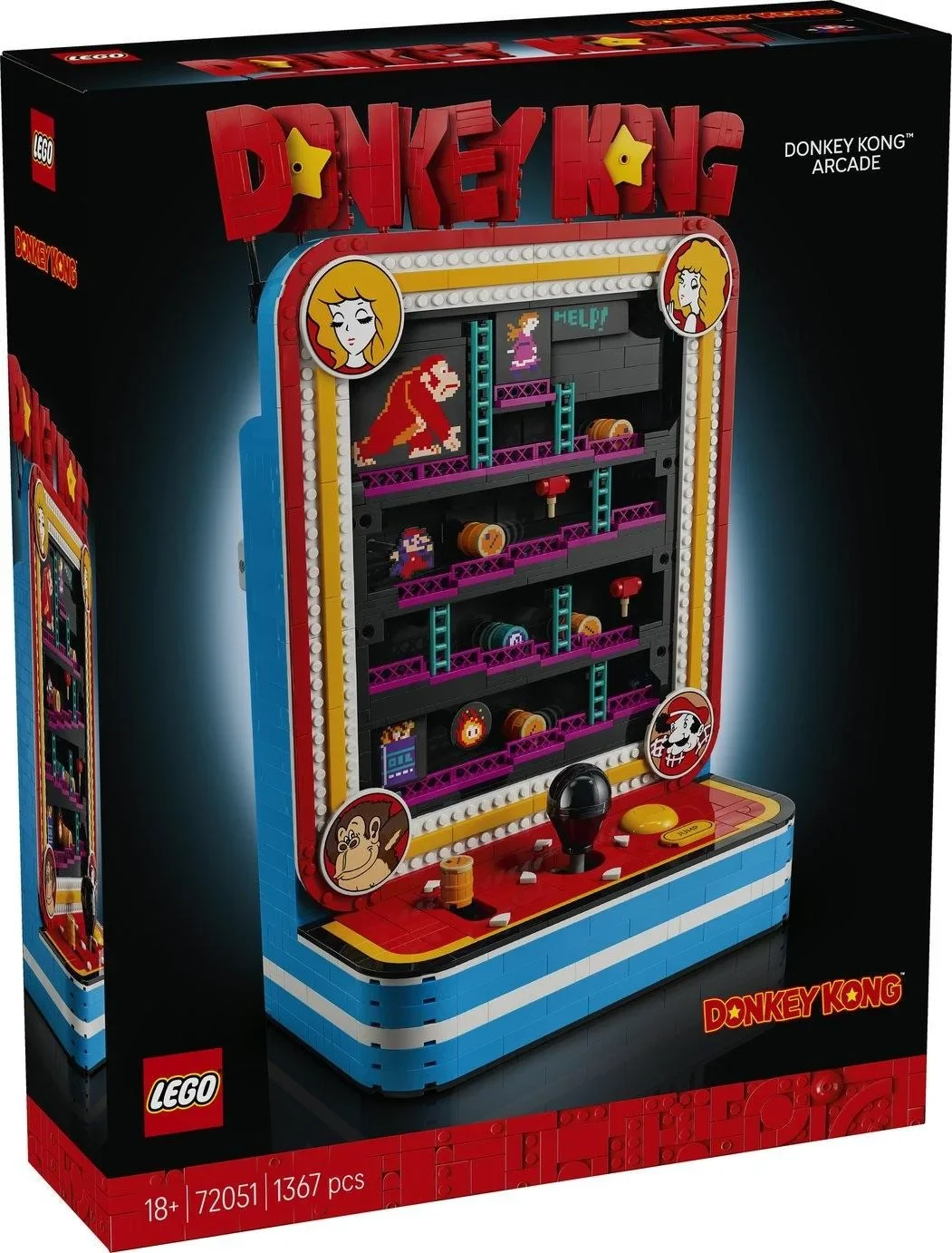 LEGO Donkey Kong Set Arcade