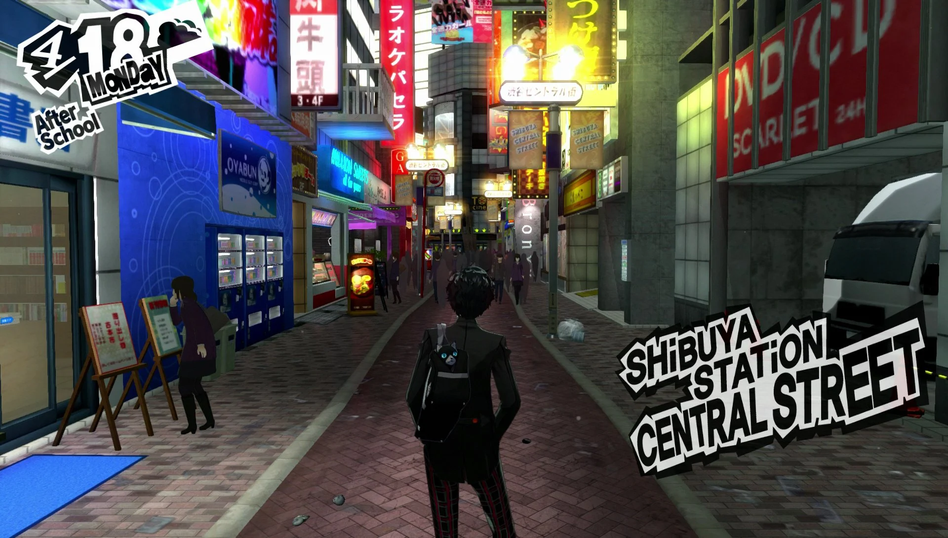 Persona 5 screenshot del gioco.