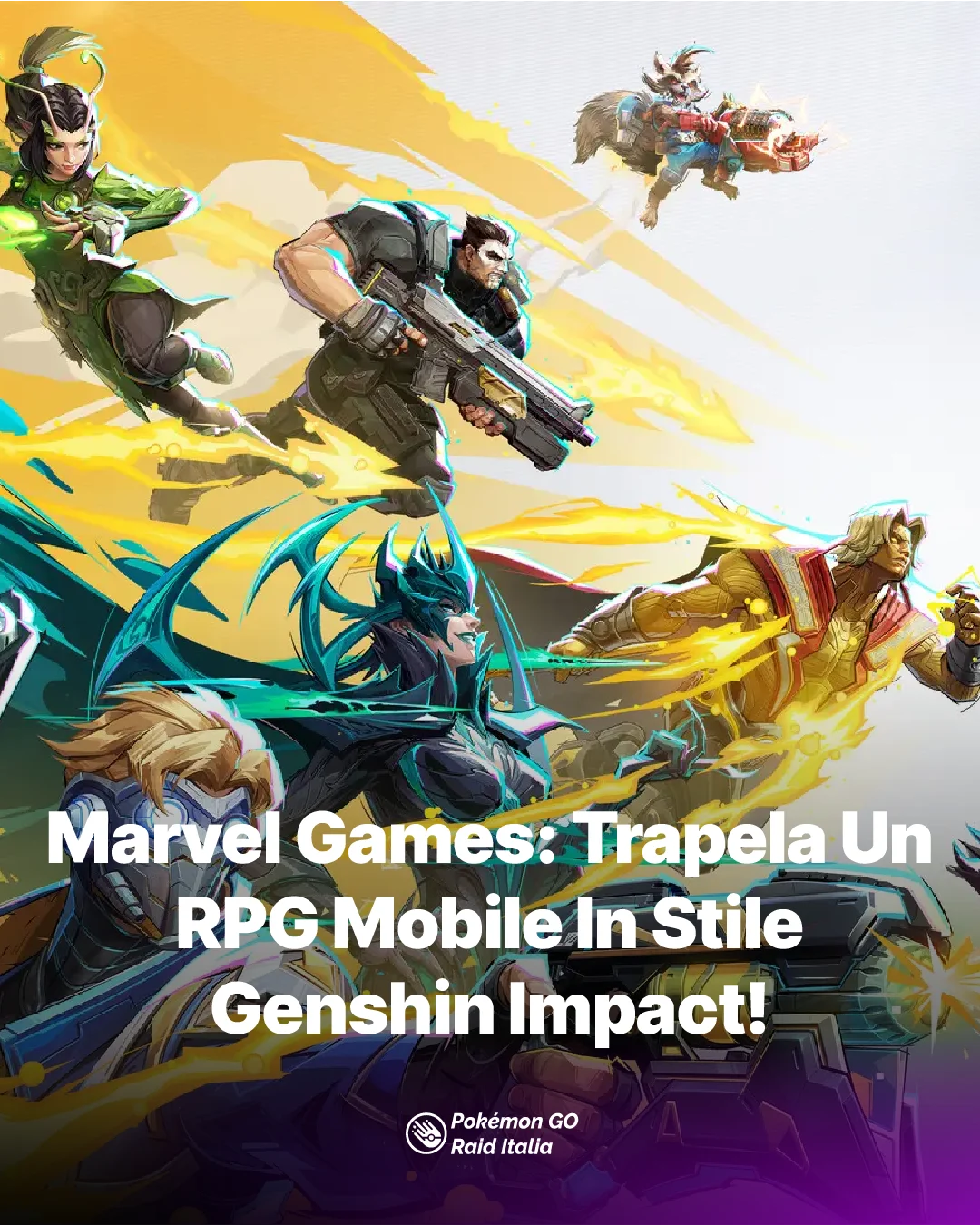 Marvel Games: Trapela Un RPG Mobile In Stile Genshin Impact!