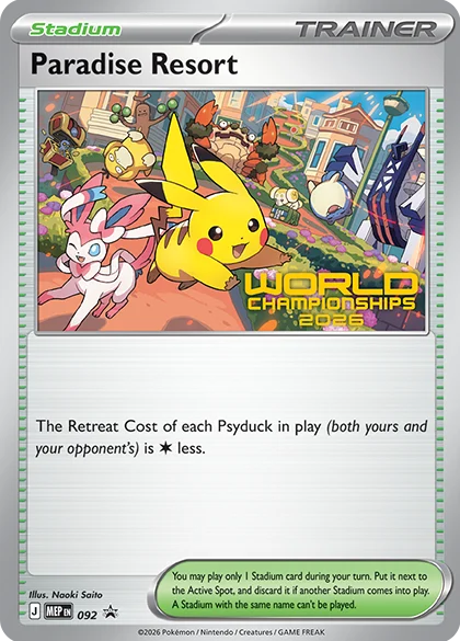 Pokémon Resort Paradiso 2026