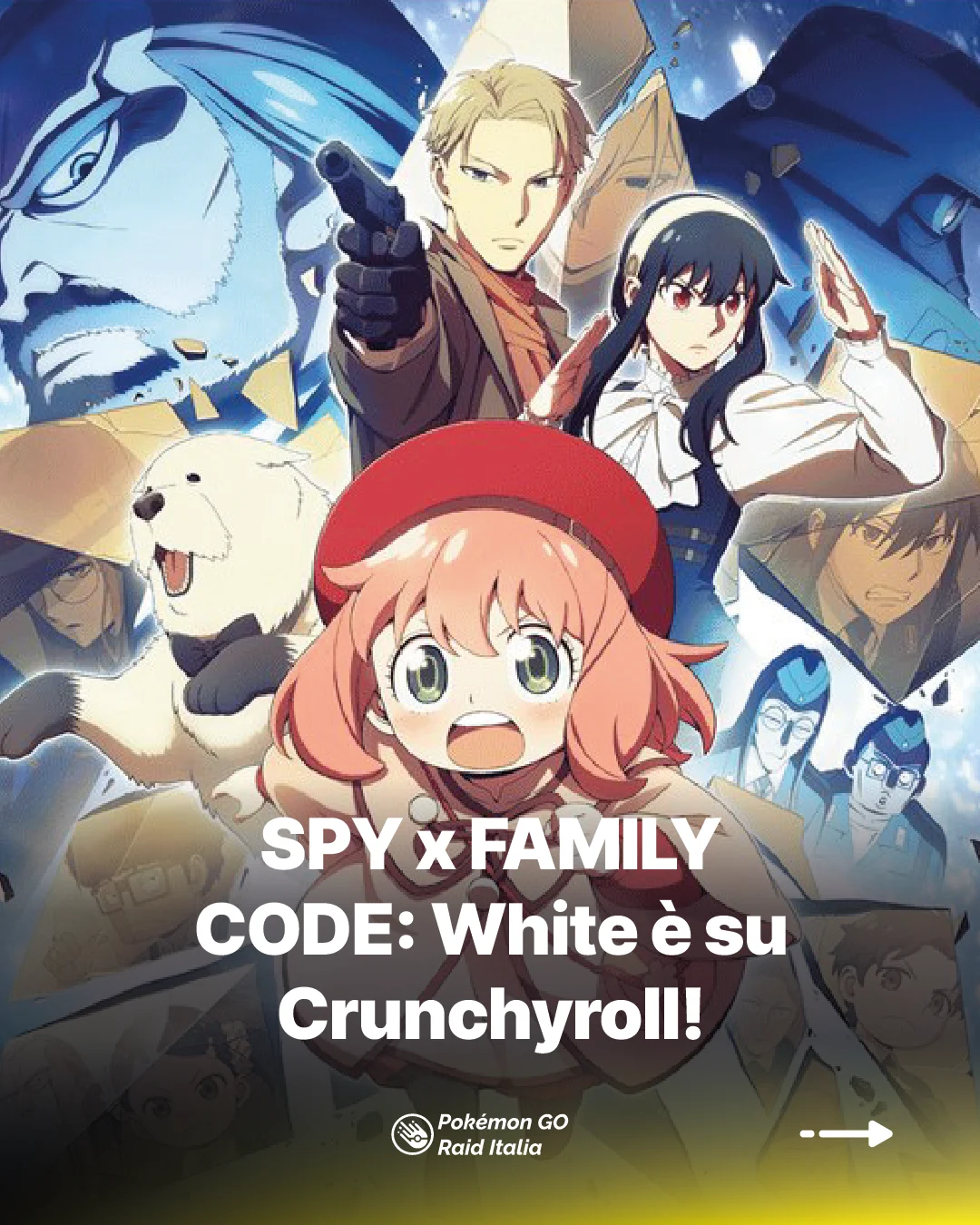SPY x FAMILY CODE: White è su Crunchyroll!