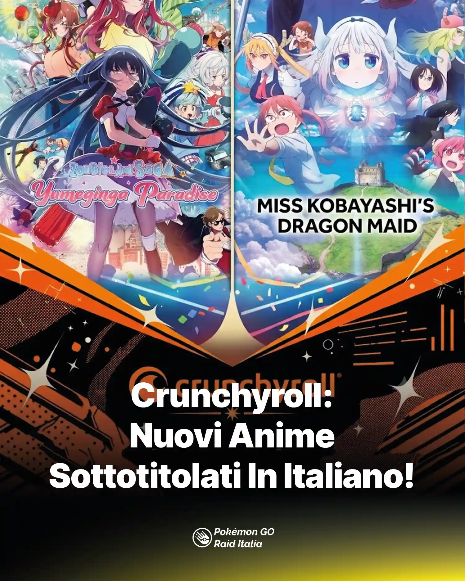 Crunchyroll: Nuovi Anime Sottotitolati In Italiano!