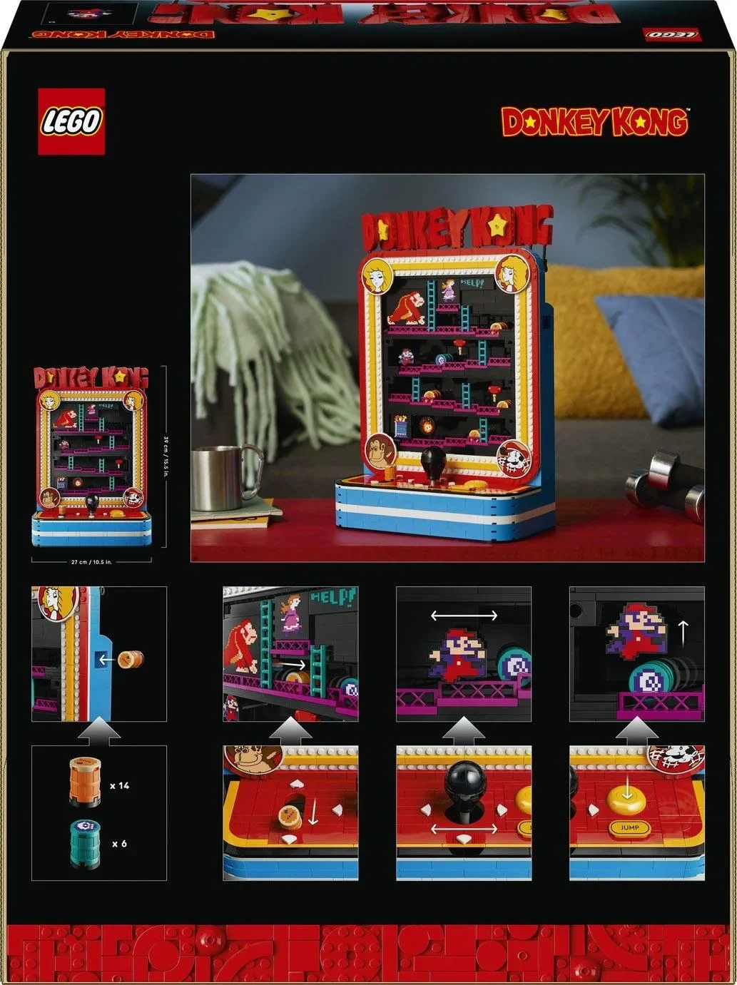 LEGO Donkey Kong Set Arcade