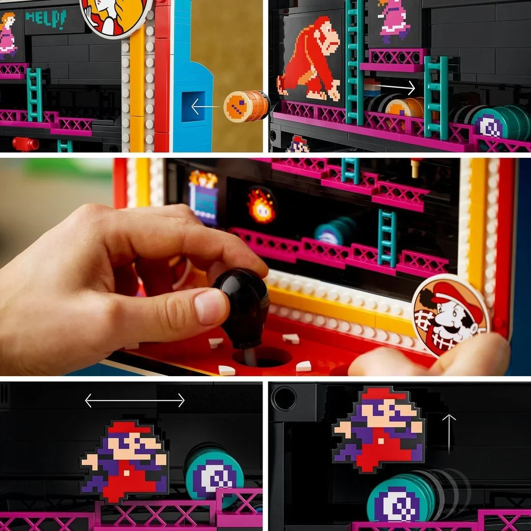 LEGO Donkey Kong Set Arcade