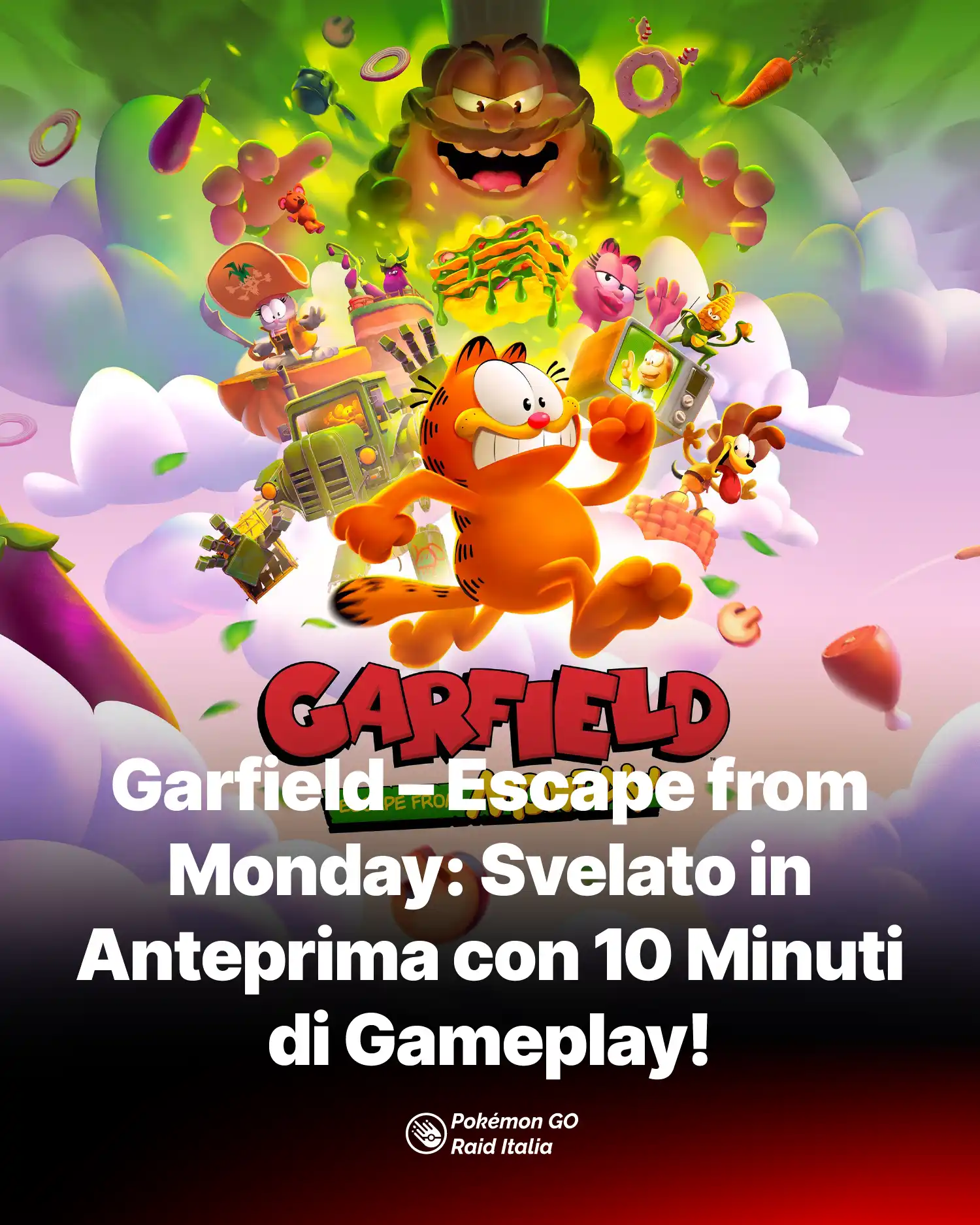 Garfield – Escape from Monday: Svelato in Anteprima con 10 Minuti di Gameplay!
