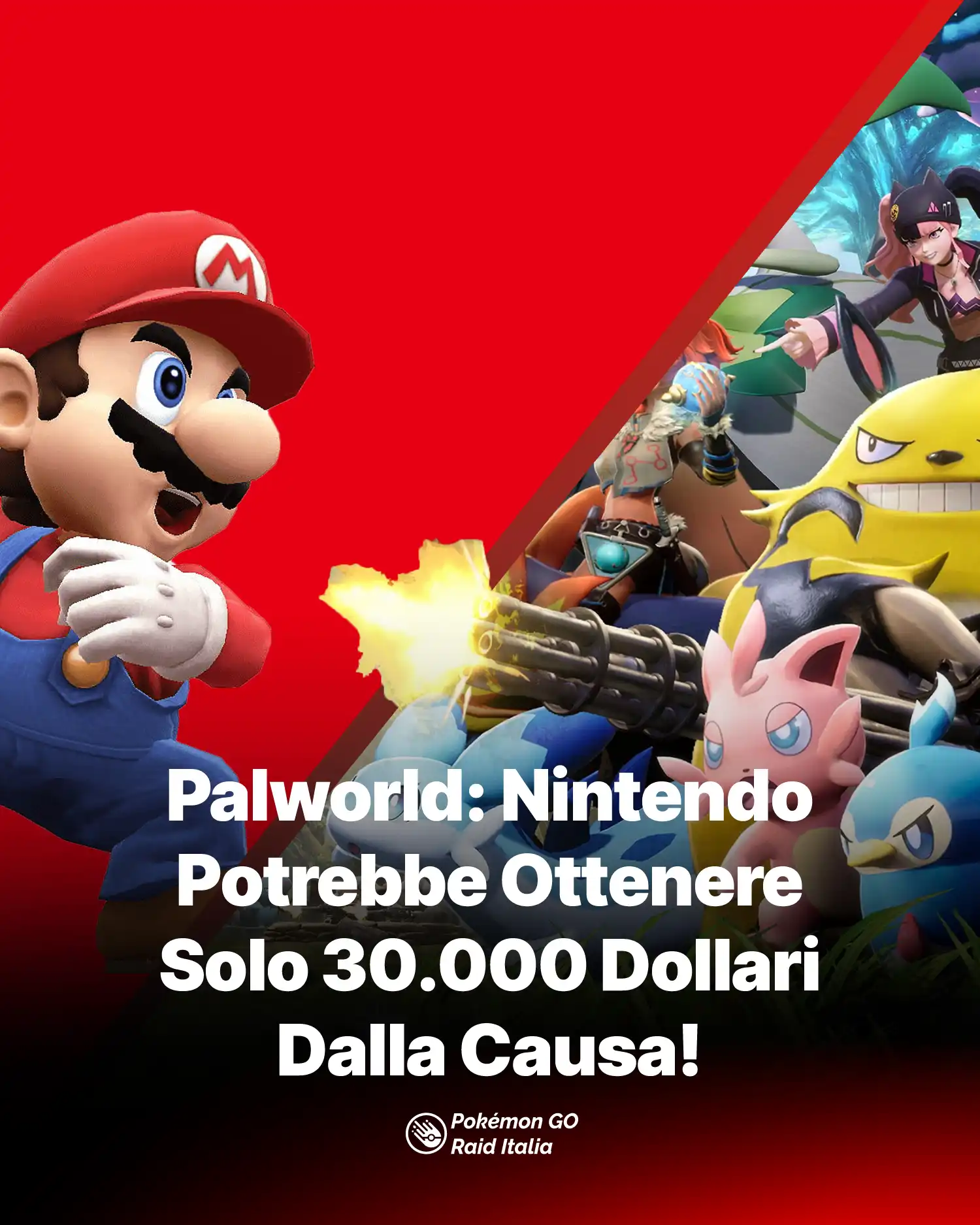 Palworld: Nintendo Potrebbe Ottenere Solo 30.000 Dollari Dalla Causa!