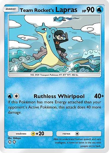 Lapras del Team Rocket - GCC Pokémon Pocket B4a