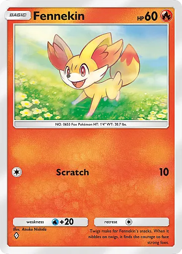 Fennekin - GCC Pokémon Pocket B4a