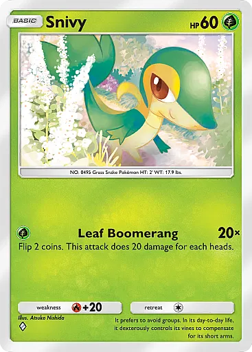 Snivy - GCC Pokémon Pocket B4a