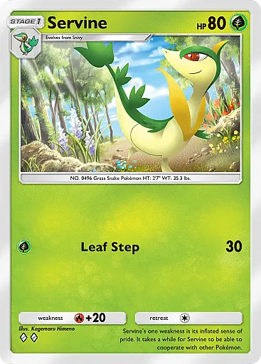 Servine - GCC Pokémon Pocket B4a