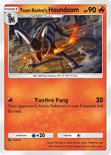 Houndoom del Team Rocket - GCC Pokémon Pocket B4a
