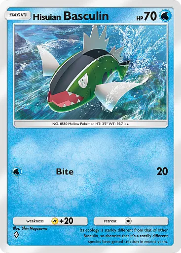 Basculin di Hisui - GCC Pokémon Pocket B4a