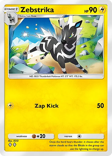 Zebstrika - GCC Pokémon Pocket B4a