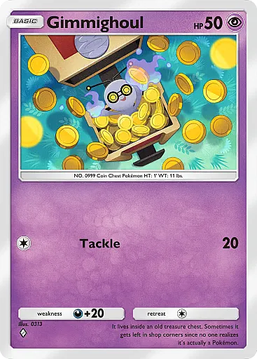Gimmighoul - GCC Pokémon Pocket B4a