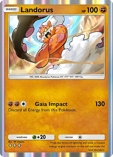 Landorus - GCC Pokémon Pocket B4a