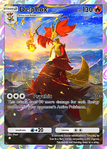 Delphox - GCC Pokémon Pocket B4a