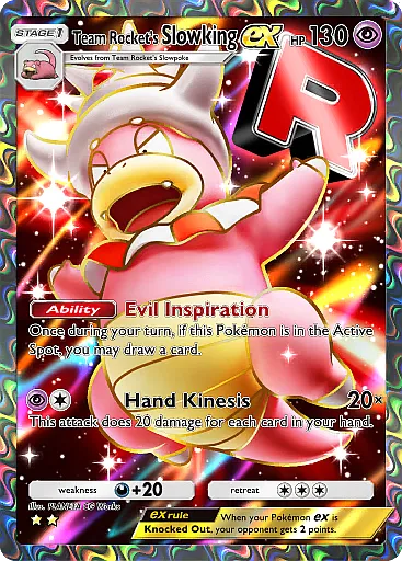 Slowking-ex del Team Rocket - GCC Pokémon Pocket B4a