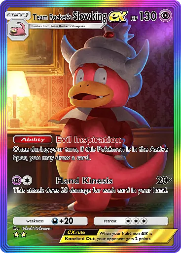Slowking-ex del Team Rocket - GCC Pokémon Pocket B4a