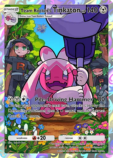Tinkaton del Team Rocket - GCC Pokémon Pocket B4a