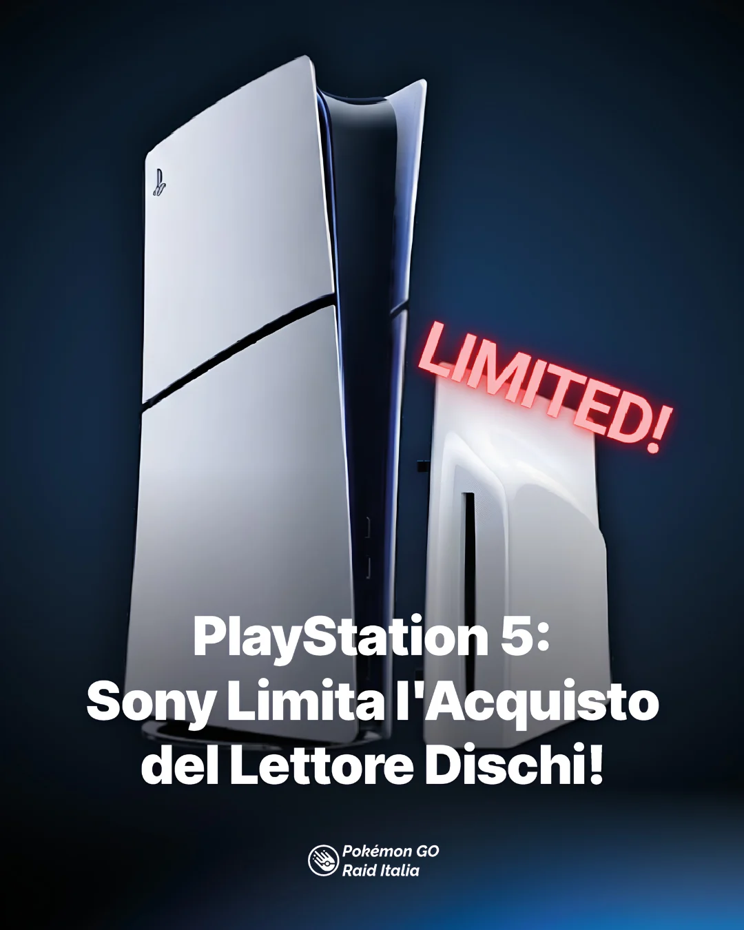 PlayStation 5: Sony Limita l'Acquisto del Lettore Dischi!