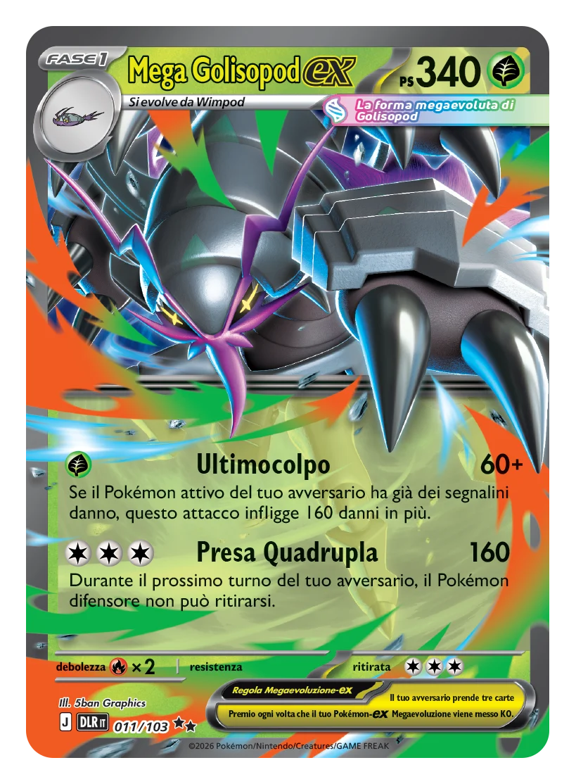 Mega Golisopod-ex Dominio Delta