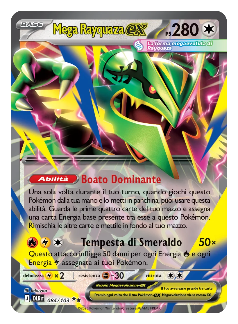 Mega Rayquaza-ex Dominio Delta