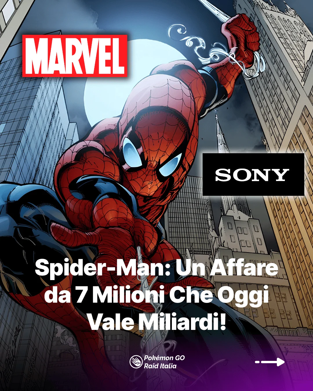 Spider-Man: Un Affare da 7 Milioni Che Oggi Vale Miliardi!