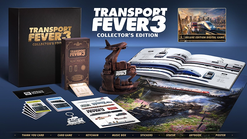 Transport Fever 3 - Collector's Edition Overview copia