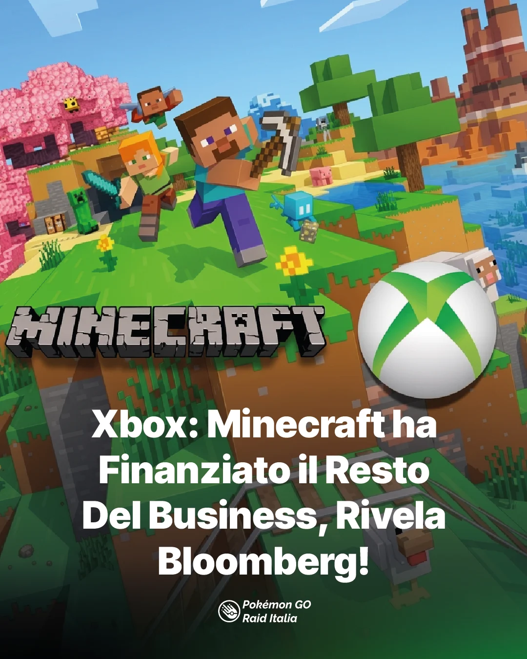 Xbox: Minecraft ha Finanziato il Resto Del Business, Rivela Bloomberg!
