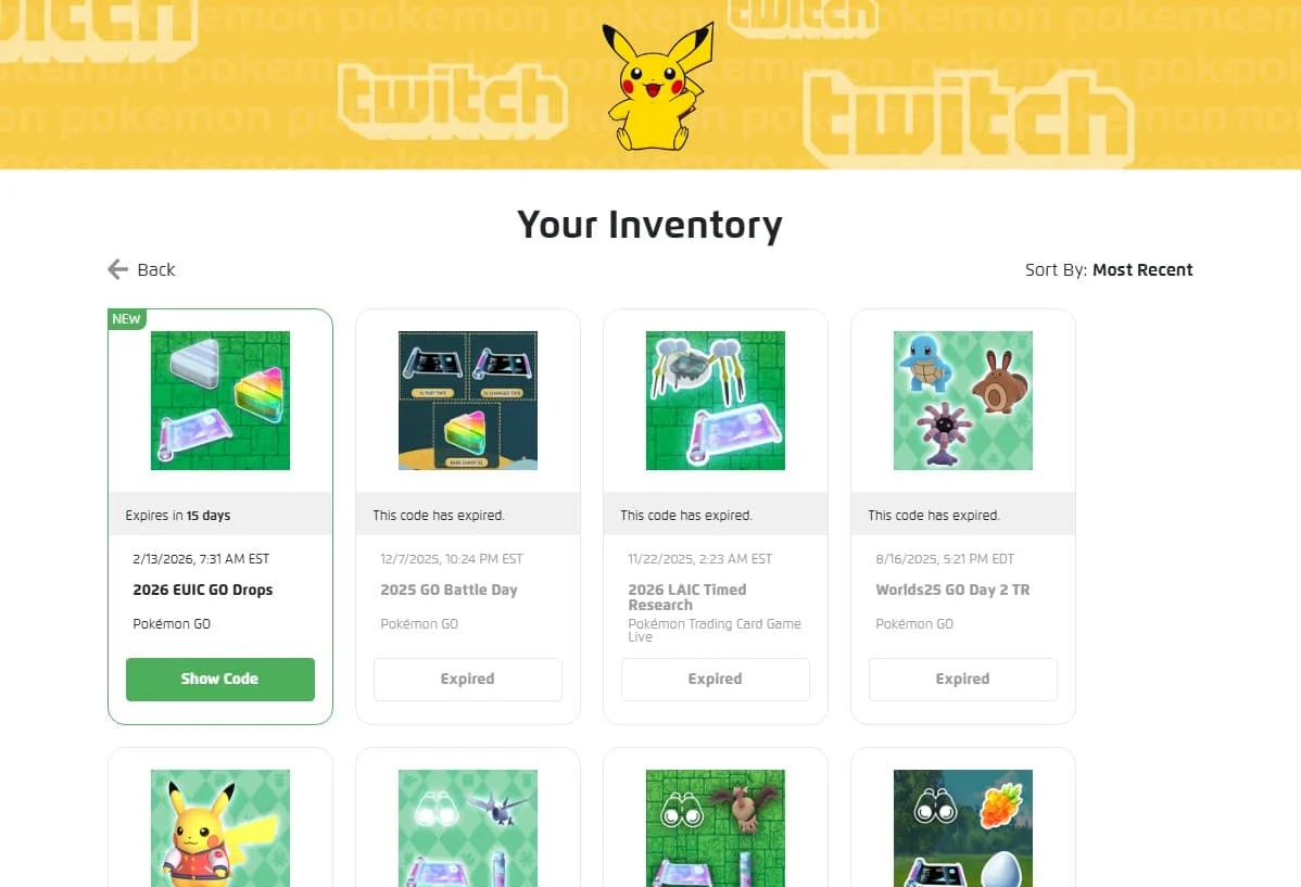 Twitch Drop per i Campionati Mondiali Pokémon 2026