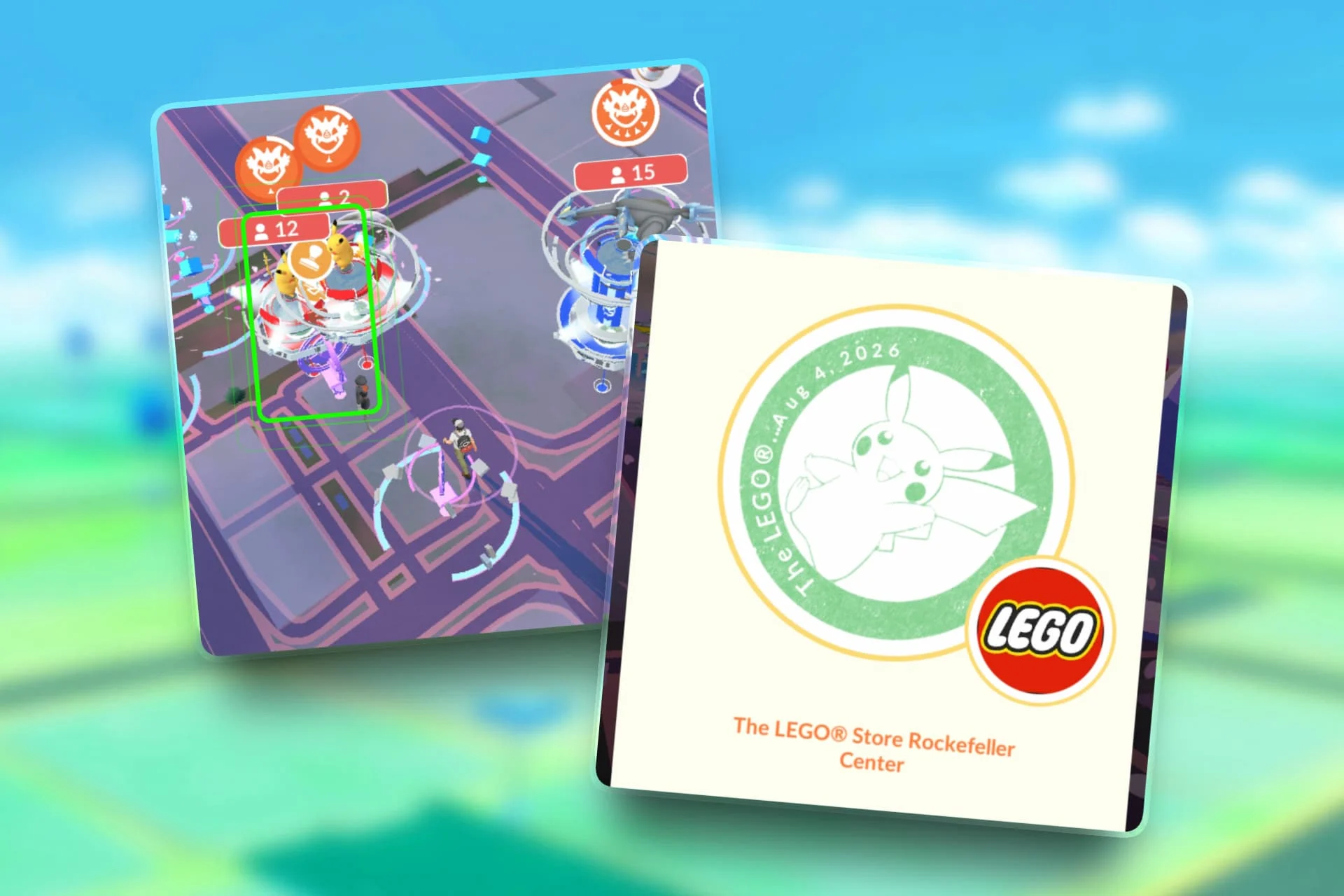 LEGO Store e Pokémon GO