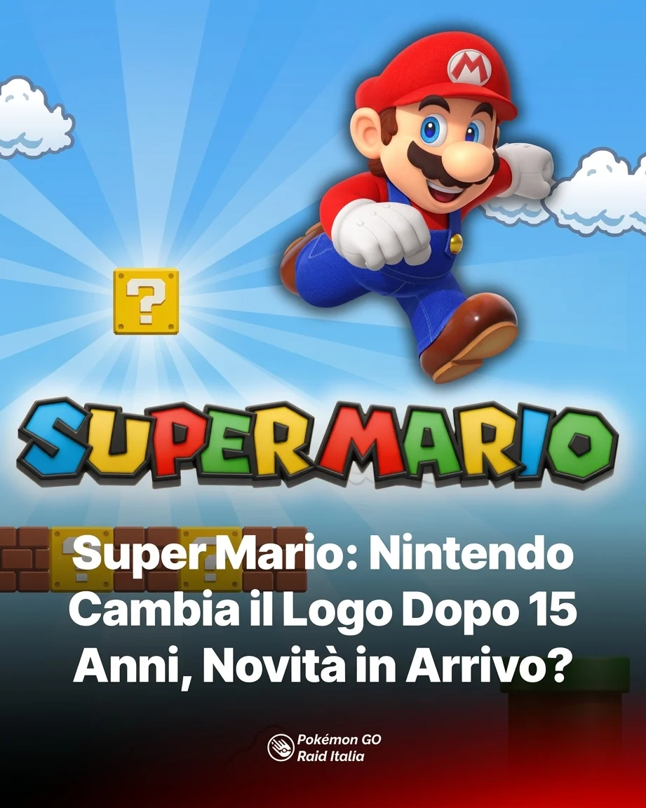 Super Mario: Nintendo Cambia il Logo Dopo 15 Anni, Novità in Arrivo?