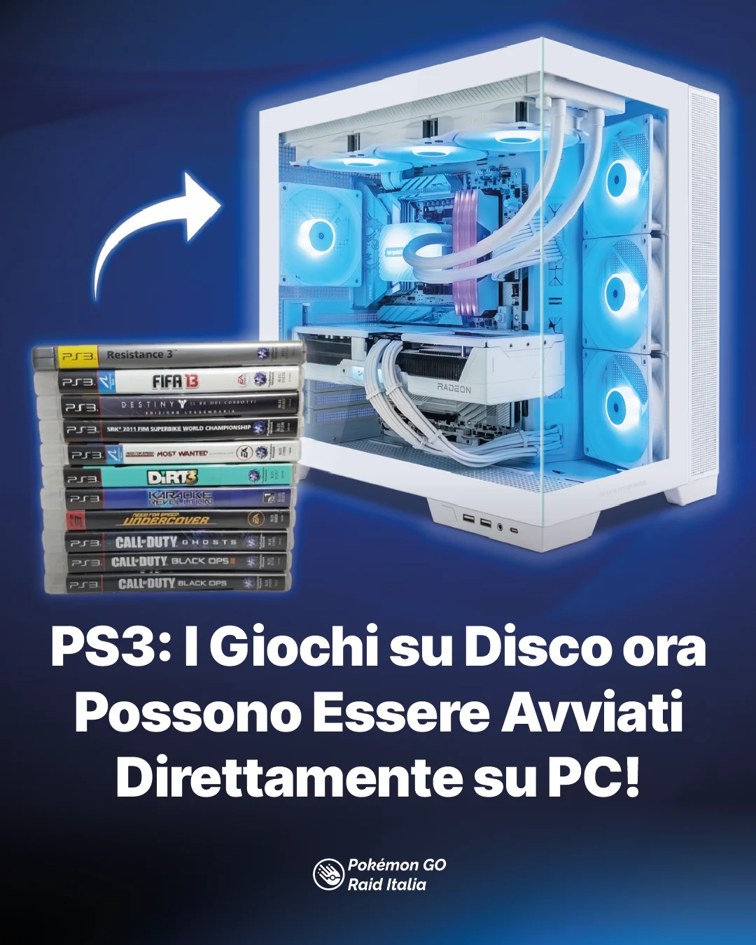 PS3: I Giochi su Disco ora Possono Essere Avviati Direttamente su PC!