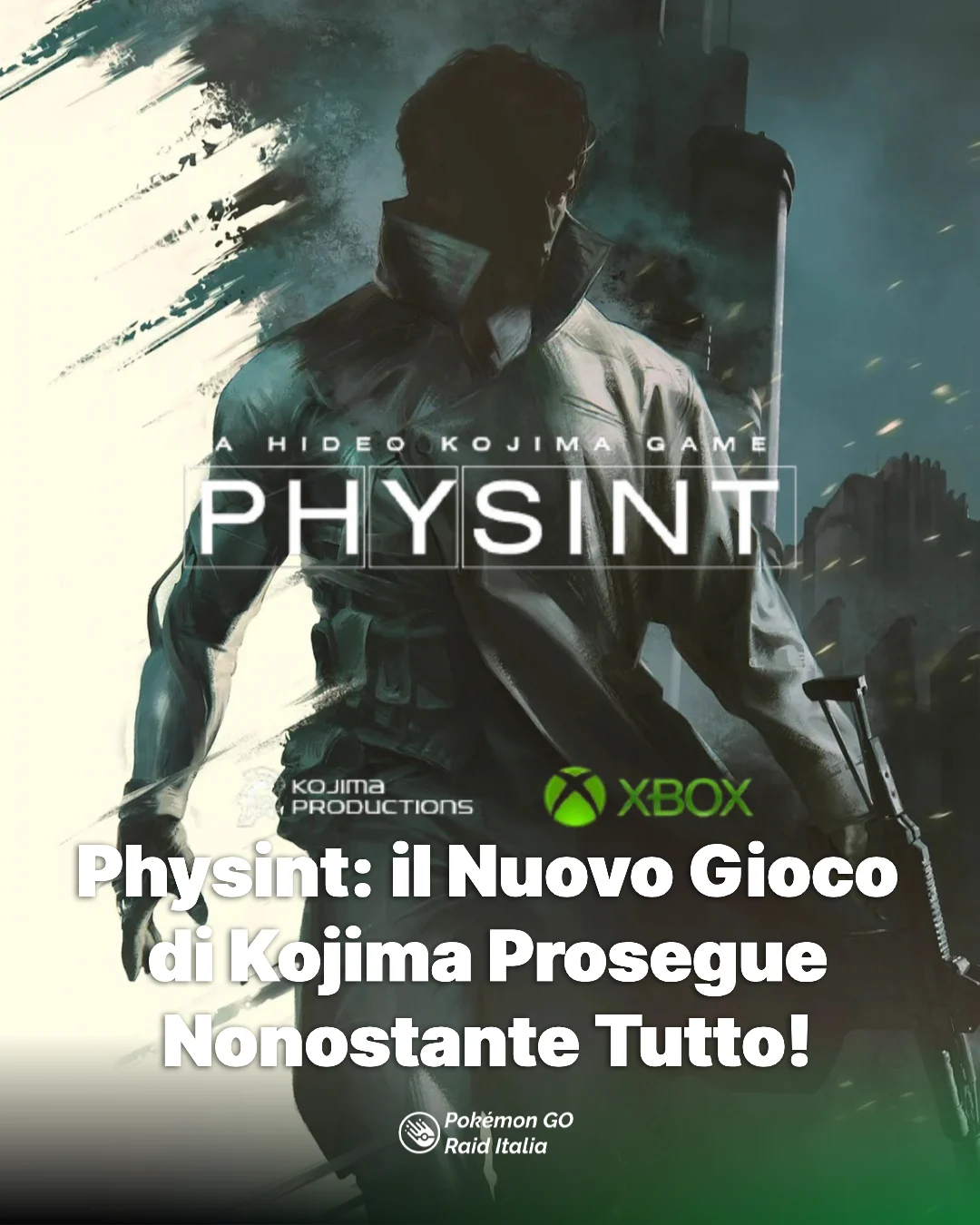 Copertina Physint di Kojima