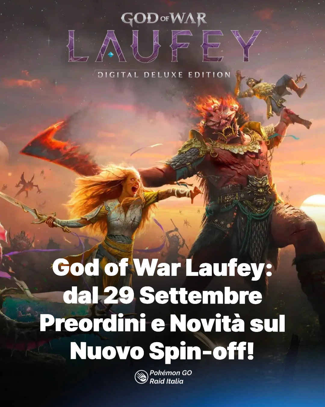 Copertina God of War: Laufey
