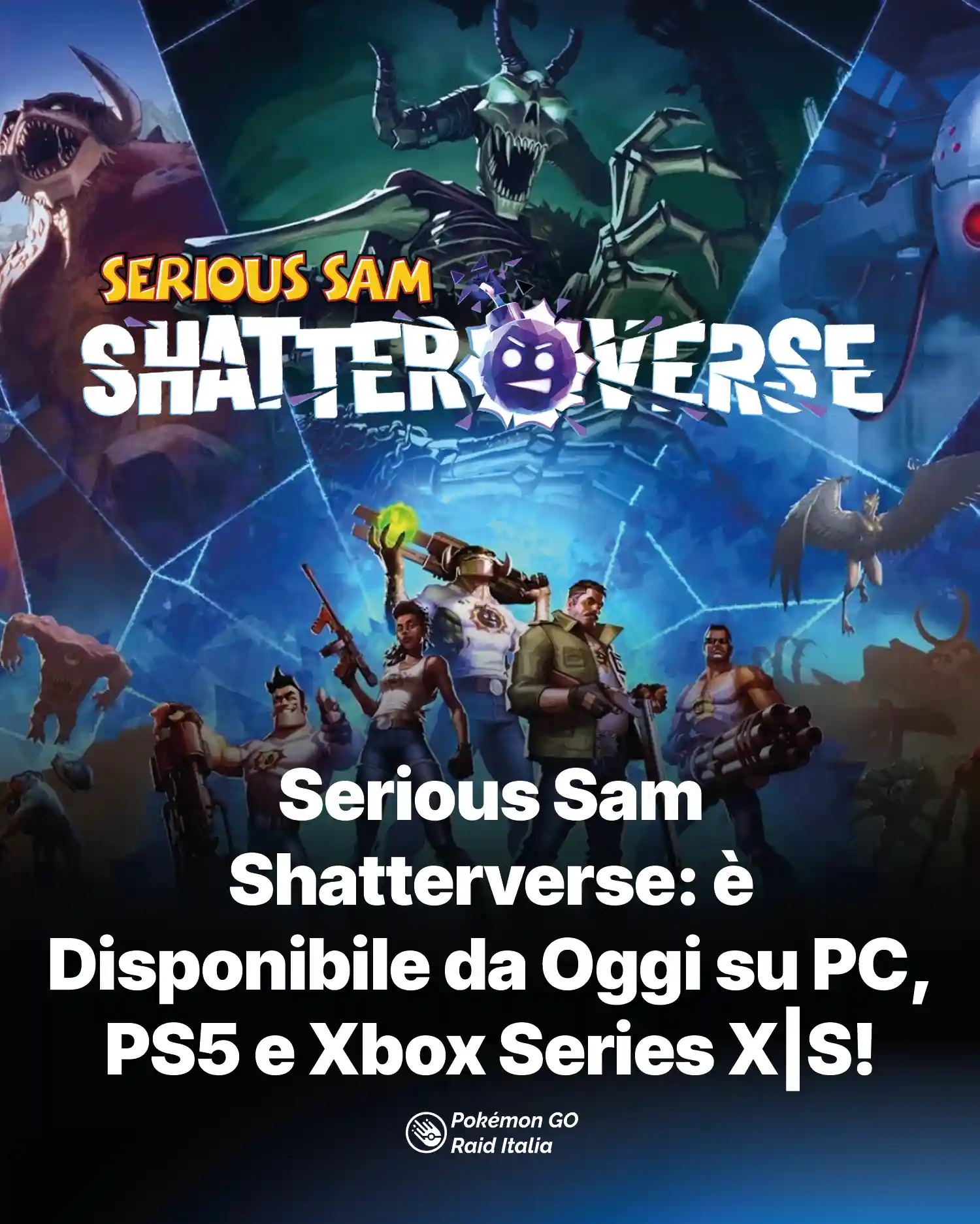 Serious Sam Shatterverse: è Disponibile da Oggi su PC, PS5 e Xbox Series X|S!